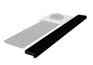 3M Gel Wrist Rest for Standing Desks, Wraps Around Edge of Desk for Comfort, Non-Slip Back Stays in Place (WR200B)