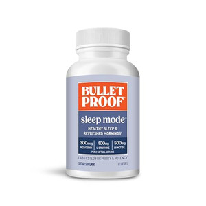 Bulletproof Sleep Mode Softgels, 60 Count, Supplement with Brain Octane C8 MCT Oil to Support Sleep