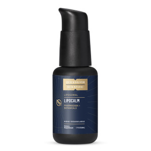 Quicksilver Scientific LipoCalm - Liposomal GABA with Herbs for Relaxation Support - Chamomile, Passionflower Herb & Skullcap Supplement for Peace of