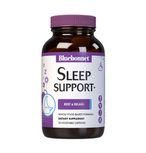 Bluebonnet Nutrition Targeted Choice Sleep Support, Rest & Relaxation Whole Food-Based Formula, Soy-Free, Gluten-Free, Kosher, Non-GMO, Dairy-Free, V