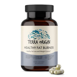TERRA ORIGIN Metabolism Boost & Fat Loss - Amino Acids and Natural Plant Extracts to Increase Energy & Metabolism, Block Cravings, Stop New Fat Stora