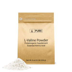 PURE ORIGINAL INGREDIENTS L-Valine (8 oz) Essential Amino Acid Supplement Powder