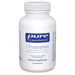 Pure Encapsulations L-Tryptophan | Amino Acid Supplement for Relaxation, Serotonin Support, PMS, and Sleep* | 90 Capsules