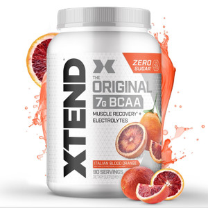Xtend Original BCAA Powder 7g BCAA and 2.5g L-Glutamine, Sugar Free Post Workout Muscle Recovery Drink with Amino Acids for Men & Women, 90 Servings