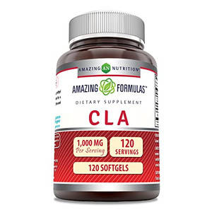 Amazing Formulas CLA Amino Acid Supplement | 1000 Mg per Serving | Softgels | Non-GMO | Gluten-Free | Made in USA (1 Pack, 240 Count)