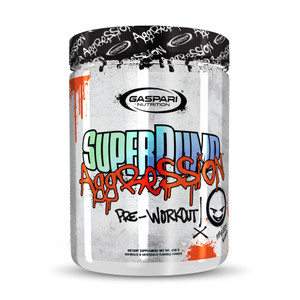 Gaspari Nutrition SuperPump Aggression Pre-Workout: Energy, Focus, Endurance and Recovery, with Creatine and Caffeine (25 Servings, Mayhem Mango)