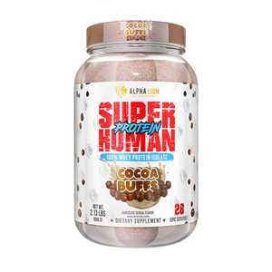ALPHA LION Superhuman Whey Protein Powder, Great Tasting Pure Whey Protein Isolate, Low Carb, Low Sugar, No Bloat Post Workout, Muscle Recovery & Gro