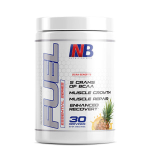 NutritionBizz Fuel 2:1:1 BCAA Powder, 5 Grams of BCAAs Amino Acids, Post Workout Recovery Drink for Muscle Building, Recovery, and Endurance, 30 Serv