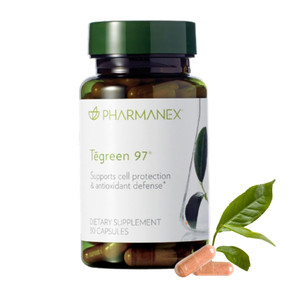 Nu Skin Pharmanex T?green 97 | 30ct | Premium Green Tea Extract Capsules, Powerful Antioxidant & Metabolic Booster with Digestive Enzymes, Essential