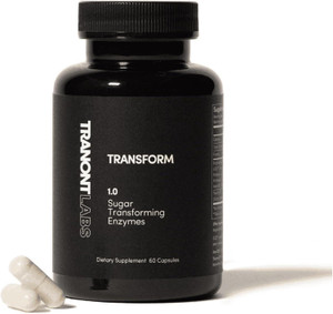 Tranont Transform | 60 Capsules | Supports Overall Health and Can Support Skin Care | Energy Booster Supplement | Plant-Based Enzymes for Health and
