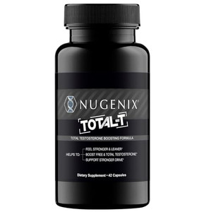 Nugenix Total-T, Free and Total Testosterone Booster Supplement for Men, 42 Count