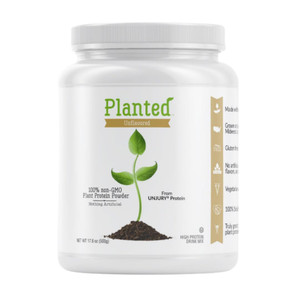Unjury Planted Vegan Protein Powder | 20g Unflavored Pea Protein Powder | Low Sugar and Plant Based | Gluten and Dairy Free Pea Protein Isolate | Non