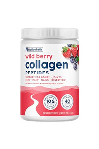 NativePath Collagen Peptides - Hydrolyzed Type 1 & 3 Collagen. Keto & Paleo Grass-Fed Protein Powder for Hair, Skin, Nails, Bones, Joints, Digestion