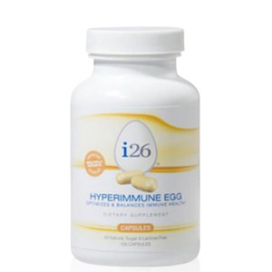 Youngevity i26® Hyperimmune Egg Capsules  Immune and Digestive Support  Hyperimmune Egg Powder Supplement  Non-GMO, Gluten-Free, Lactose-Free, 135