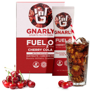 Gnarly Nutrition Fuel2O Electrolyte Powder Packs, Cherry Cola  Electrolyte Solution, Fuel, Replenishment, and Recovery  Fuel2O Endurance Nutrition