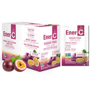 Ener-C Sugar Free Multivitamin Drink Mix - Vitamin Powder for Water, Electrolytes Powder No Sugar, Hydration Boost Packets, Zero Sugar, Vitamin C & B