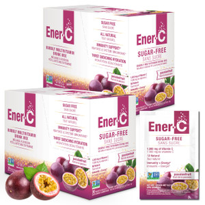 Ener-C Sugar Free Multivitamin Drink Mix - Vitamin Powder for Water, Electrolytes Powder No Sugar, Hydration Boost Packets, Zero Sugar, Vitamin C & B