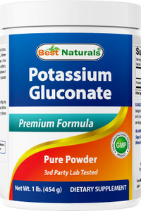Best Naturals Potassium Gluconate 1lb Powder (1 LB (Pack of 1))