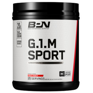 BARE PERFORMANCE NUTRITION, BPN G.1.M Go One More Sport, Endurance Training Fuel, Superior Carbohydrate & Electrolytes Powder Formula, Reduce Fatigue