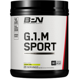 BARE PERFORMANCE NUTRITION, BPN G.1.M Go One More Sport, Endurance Training Fuel, Superior Carbohydrate & Electrolytes Powder Formula, Reduce Fatigue