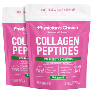 Collagen Peptides Powder - Hydrolyzed Protein(Type I & III) - Digestive Enzymes - Keto Collagen Powder for Women & Men - Hair, Skin, Joints & Workout