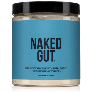 NAKED Gut - Daily Gut Health Supplement - Natural Gut Health Powder for Gut Cleanse, Digestive Support, GMO-Free, Soy-Free, Gluten-Free, Vegan and Hy