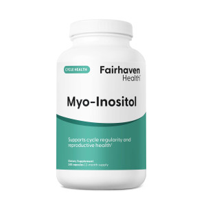 Fairhaven Health Myo-Inositol Supplement for Women and Men | Vitamin B8 2000mg | Vegan Inositol Powder Capsules | Gluten, Dairy and Soy Free | 240 My