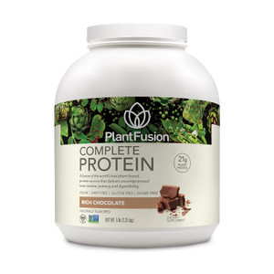PlantFusion Complete Vegan Protein Powder - Plant Based Protein Powder with BCAAs, Digestive Enzymes and Pea Protein - Keto, Gluten Free, Soy Free, N