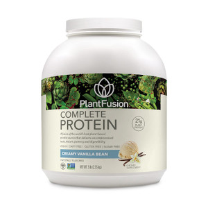 PlantFusion Complete Vegan Protein Powder - Plant Based Protein Powder with BCAAs, Digestive Enzymes and Pea Protein - Keto, Gluten Free, Soy Free, N
