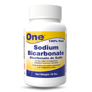 Arymar Pure Sodium Bicarbonate 16oz - Natural Antacid Powder for Digestive Comfort, Baking, and Cleaning