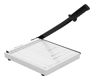 B5 Paper Cutter, 11 in x 10.6 in 10 Sheets Capacity Paper Trimmer for Coupon, Label, Cardstock, and Scrapbooking Craft for Office and Home (B5)