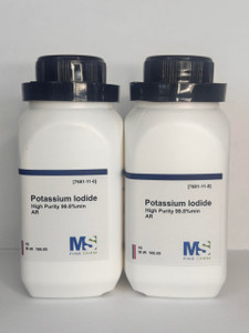 Potassium Iodide, High Purity Crystals/Powder 200 Grams (2x100 Grams)