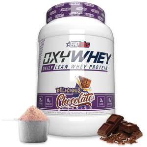 EHP Labs OxyWhey Whey Protein Isolate  25g High Protein, Low Carb, Sugar Free Meal Replacement  Lean Whey Powder for Muscle Recovery  Non-GMO, Glu