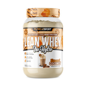 Musclesport Lean Whey Revolution Protein Powder - Whey Protein Isolate - Low Calorie, Low Carb, Low Fat, Incredible Flavors - 25g Protein per Scoop