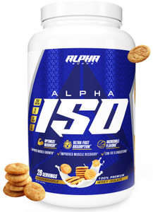 Alpha Supps ISO, Low Carb 100% Whey Protein Isolate Powder, 25 Grams Per Serving, Helps Support Muscle Growth, Low Sugar and Gluten Free (Snicker Doo