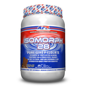 APS Nutrition Isomorph 28 Protein Powder | Pure Whey Isolate | Cold Pressed, Ultra- Filtered, & Ion Exchange Isolates | 28g Protein | 2 Pound (Chocol