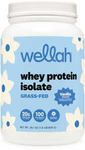 Wellah Protein Your Whey (30 Servings, Vanilla) - Whey Protein Isolate Protein