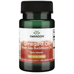 Swanson EFA Omega-7 Oil 450MG 30 LIQ CAPS