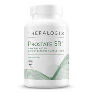 Theralogix Prostate SR Saw Palmetto & Beta-Sitosterol Supplement - Supports Healthy Urinary Tract Function in Men* - 90-Day Supply - NSF Certified -
