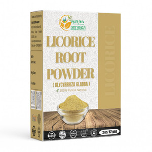 Herbs Botanica Licorice Root Powder Natural  Mulethi (Yastimadu) Powder (Glycyrrhiza Glabra) for Skin Care, Herbal Tea, Digestive Support & Wellness