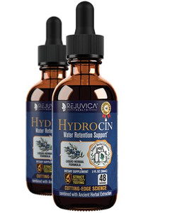 Hydrocin - Advanced Diuretic Water Retention Support Supplement - Liquid Delivery for Better Absorption - Dandelion, Uva Ursi, Juniper Berry, Celery