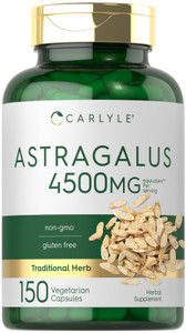 Carlyle Astragalus Root Capsules | 150 Count | Vegetarian, Non-GMO, Gluten Free Supplement