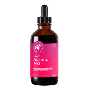 Mountain Meadow Herbs Mom's Adrenal Aid  Liquid Herbal Supplement, Natural Adrenal Support for Women, Safe for Expecting & Nursing Moms, Boosts Ener