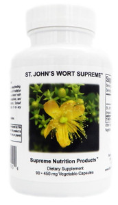 Supreme Nutrition St. Johns Wort Supreme, 90 Pure St. Johns Wort Capsules