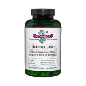 Vitanica Bladder Ease - Herbal Supplement for Bladder Tissue Health Support - Support Healthy Function of the Bladder Wall Tissue - Urinary Health Su