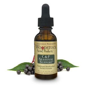 Woodstock Herbal Products, Cold Flu Seasonal Support, 1 Fl Oz