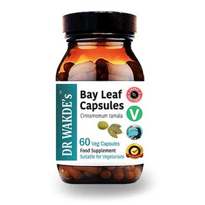 DR WAKDE'S Bay Leaf Capsules (Cinnamomum Tamala, 60 Veg Caps, Plant-Based Supplement, Ayurvedic Herb, All Natural, Vegan)