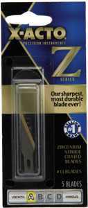 X-Acto Z-Series #11 Blades, 5/Pkg.,