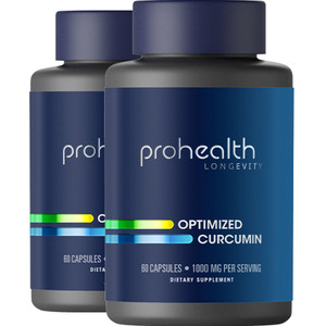 ProHealth Turmeric Curcumin Supplement: 285 Times More Bioavailable- Developed by Neuroscientists. 1000 mg Concentrated Longvida Curcumin Extract Per