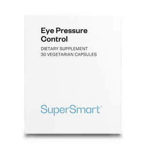 SuperSmart - Eye Pressure Control (Patented Ingredients) - with Mirtoselect Bilberry Extract & Pycnogenol Pine Bark Extract - Eyes Supplement | Non-G
